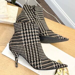 ❌SOLD❌BALENCIAGA Tweed Ankle Boots - Size EU38